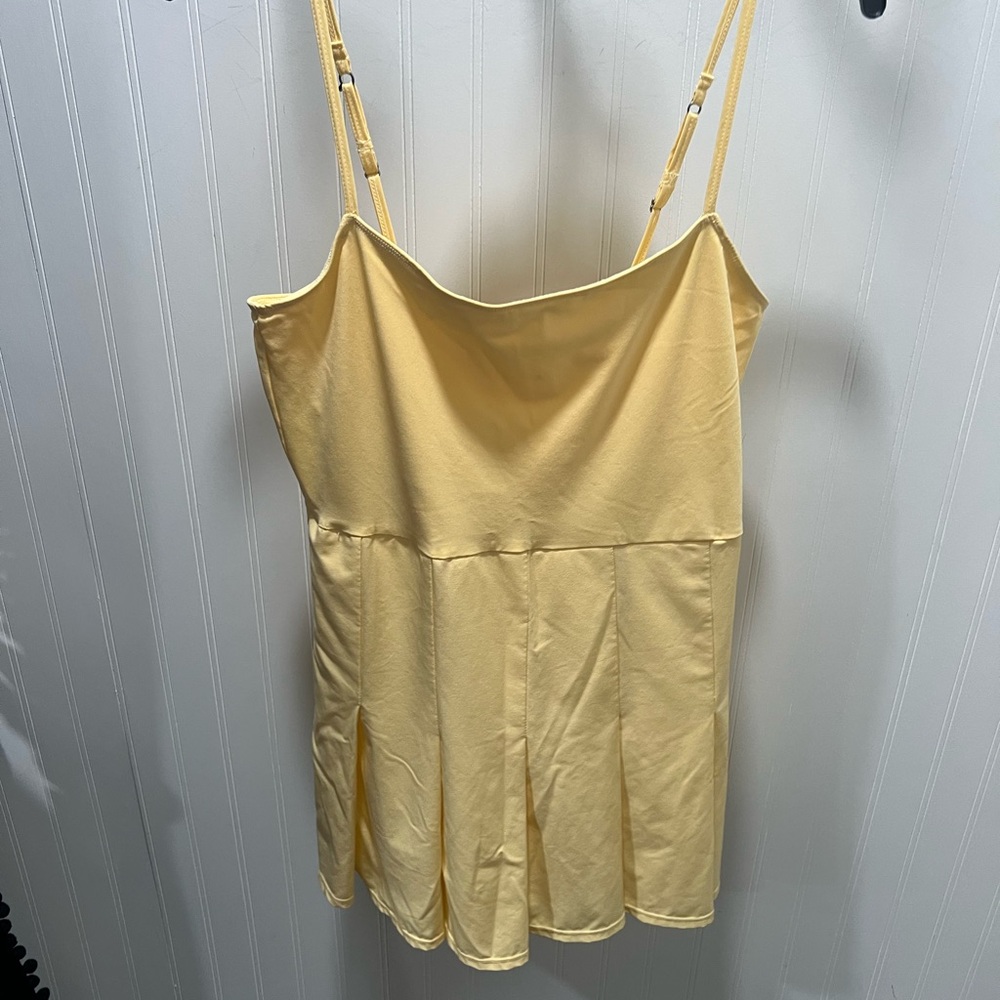 Abercrombie & Fitch Yellow Athletic Dress